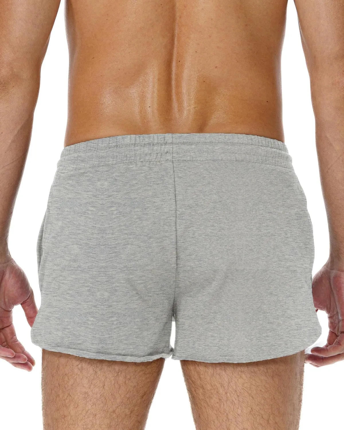 AIMPACT Men's Athletic Shorts Bodybuilding Workout Cotton Gym Shorts with Pockets