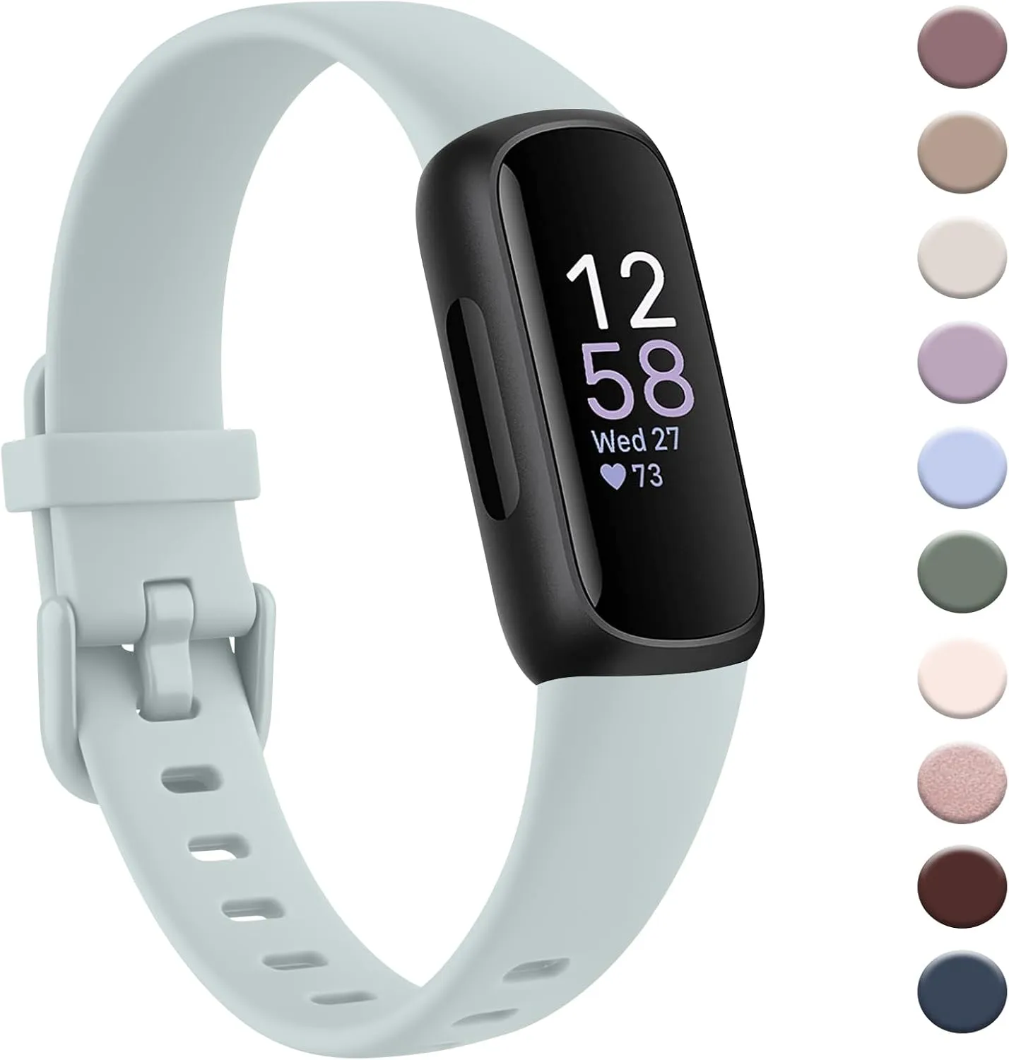 AK Band Compatible with Fitbit Inspire 3 Bands for Women Men, Adjustable Replacement Sport Wristbands Straps for Fitbit Inspire 3 Fitness Tracker