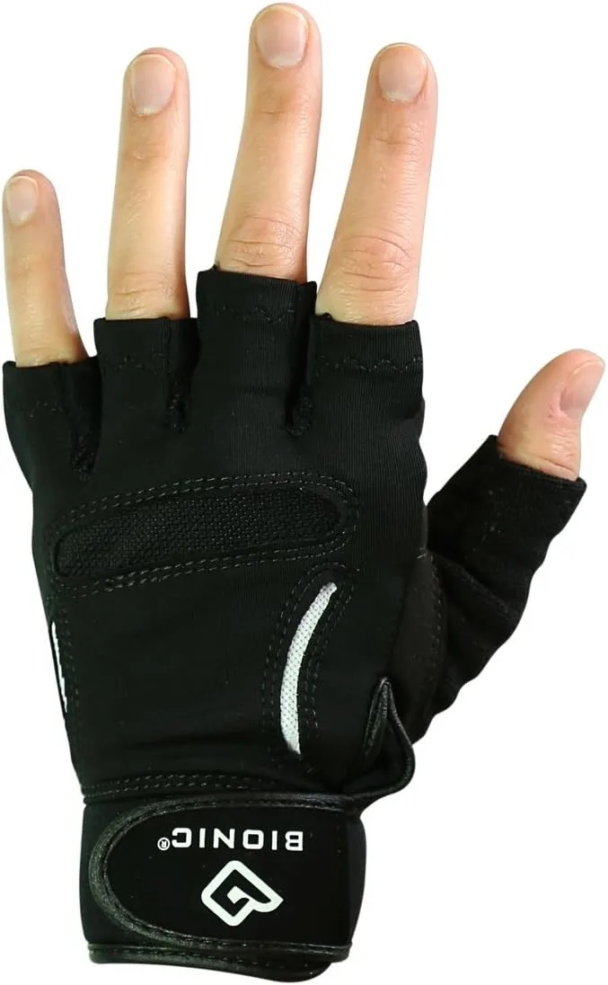 Bionic Gloves  The Synthetic ReliefGrip (SRG) Fitness Gloves w/Patented Anatomical Relief Pad System (Pair)
