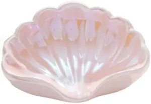 Ceramic Ocean Seashell Soap Dish,Shell Jewelry Dish Tray, Ceramic Trinket Tray,Jewelry Storage Dish, Ring Holder Dish Key Bowl