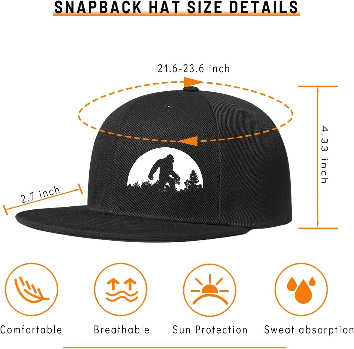 Chef Hat Flat Bill Hats for Men Funny Double Knives Kitchen Adjustable Baseball Cap Snapback Hat for Women