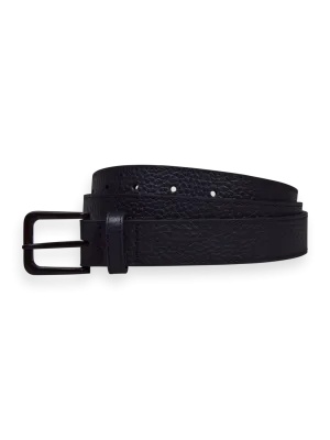 Classic Leather Belt in Night