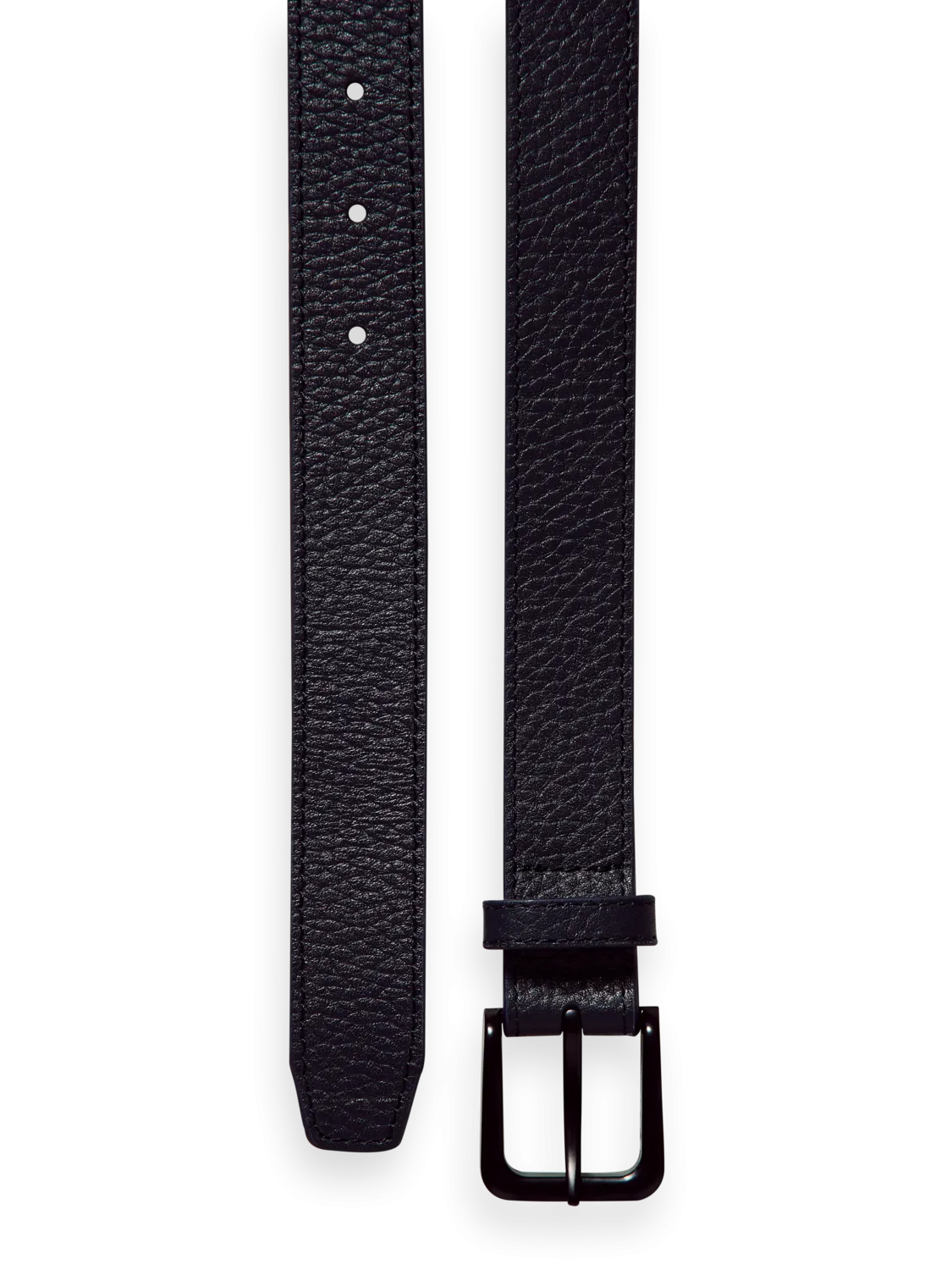 Classic Leather Belt in Night