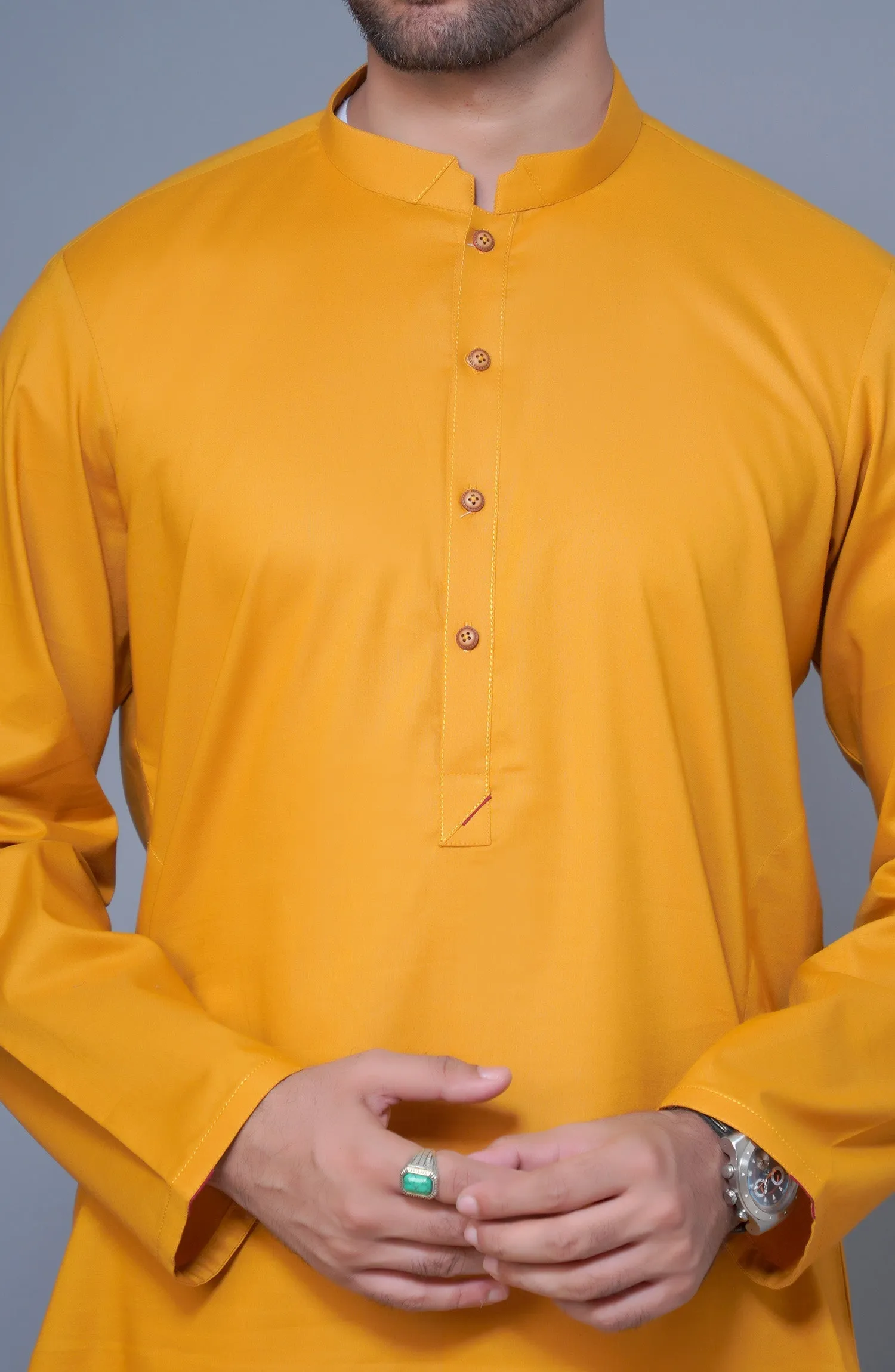 Cotton Trendy Kurta - Yellow