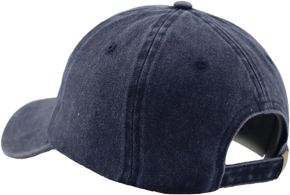Dada Hats for Men, Vintage Washed Embroidered Dad Life Baseball Cap for Papa Grandpa