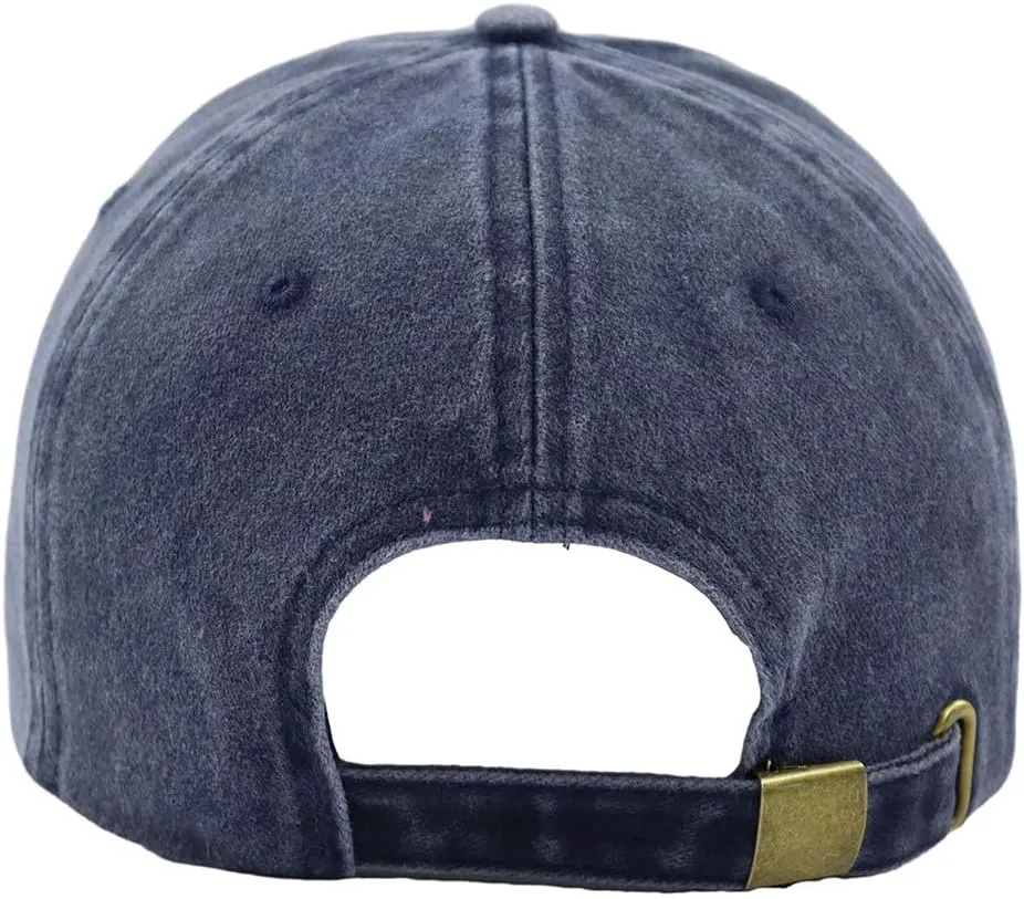 Dada Hats for Men, Vintage Washed Embroidered Dad Life Baseball Cap for Papa Grandpa