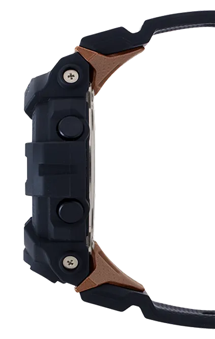 G-Shock GMAB800-1 S Series Bluetooth Fitness Tracker Black Resin Strap Unisex Watches