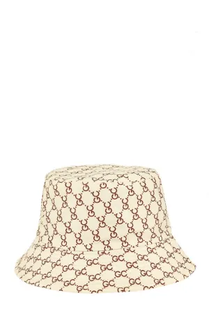 GC Pattern Print Bucket Hat