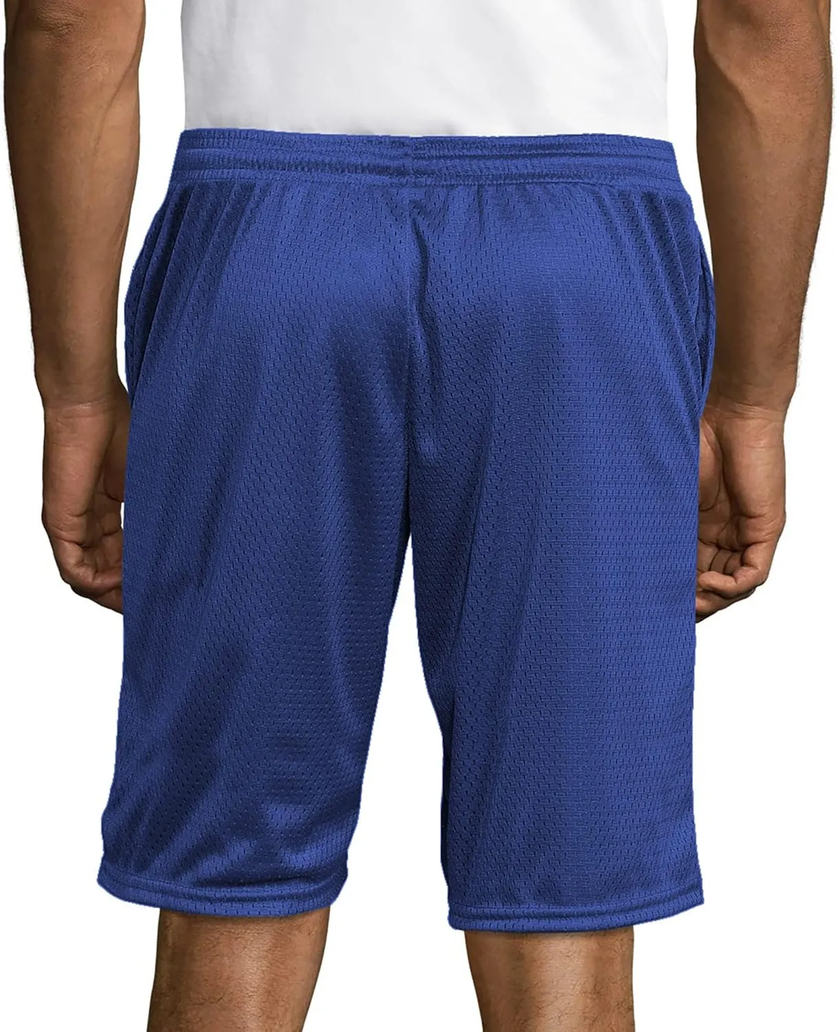 Hanes Sport Men's Mesh Pocket Shorts, Mens Performance Gear Shorts, Mens Athletic Shorts, 9" Inseam