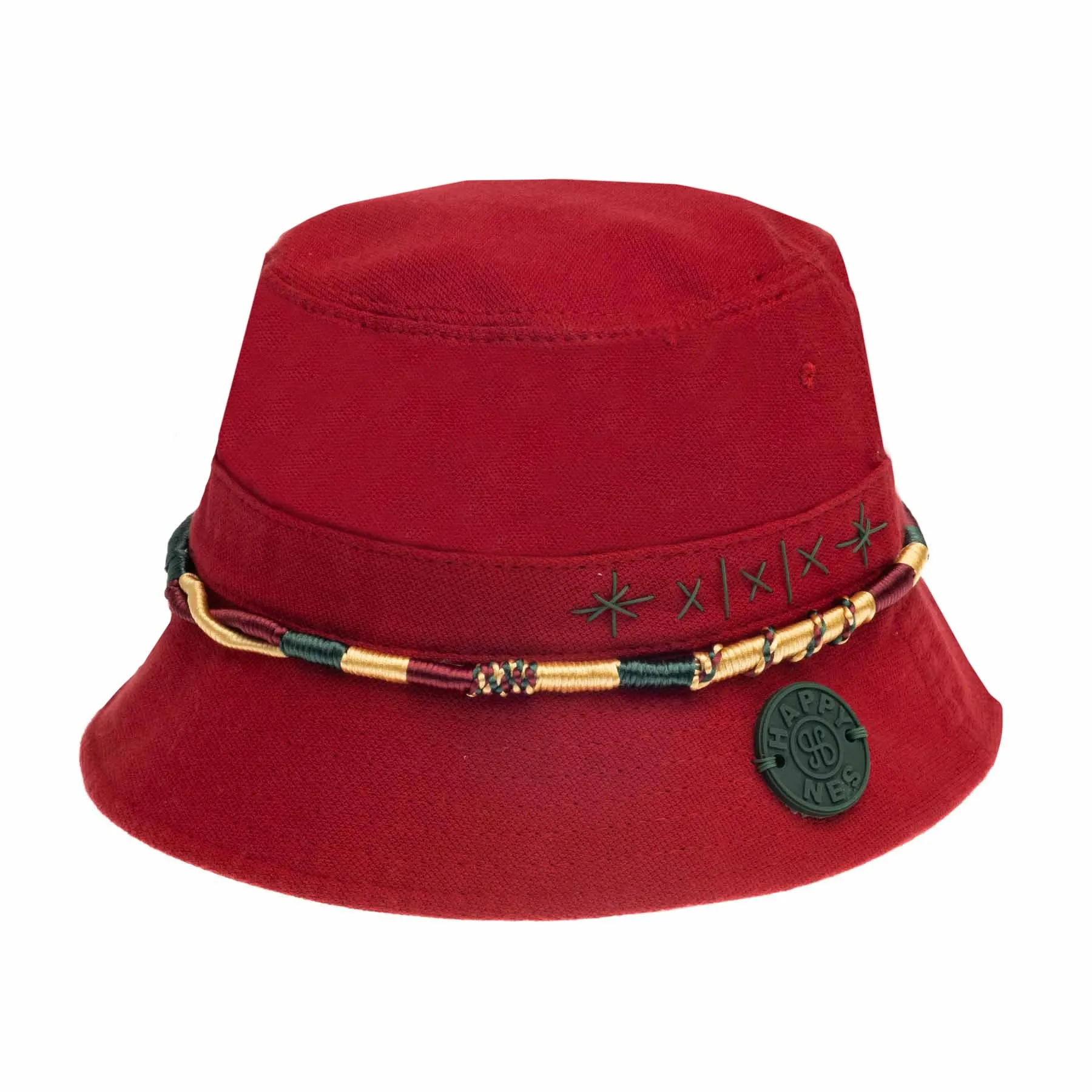 HAPPY-NES Women's Retro Rhythm Bucket Hat