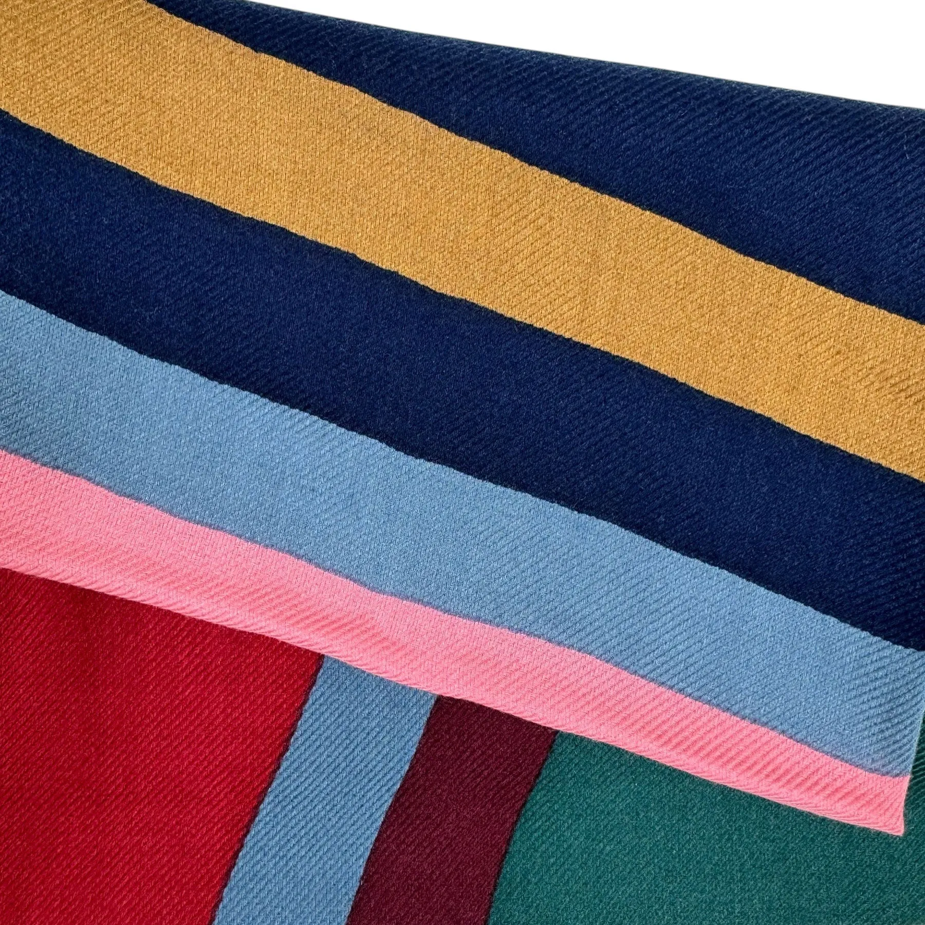 Loro Piana Scarf Cashmere Silk Abstract Pop Soft Design