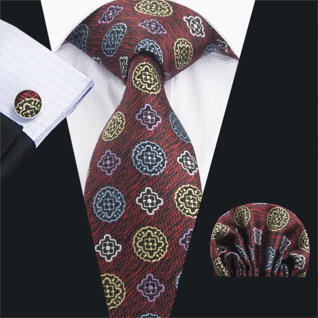 Mens Ties Silk Neck Ties Wedding Party Business