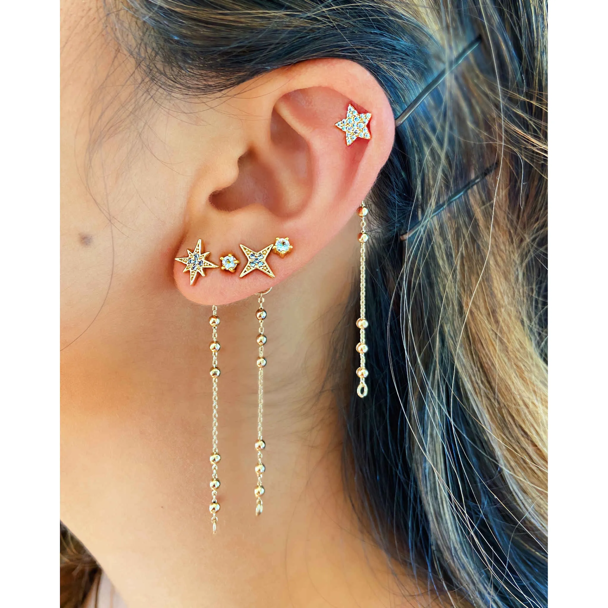 NORTH STAR MISMATCHED STUDS