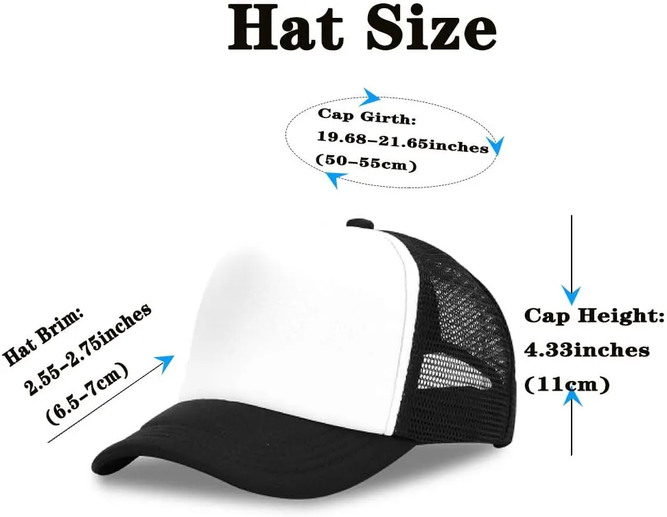 OASCUVER Kid Printing Sharks Flag Hat Toddler Mesh Trucker Boys Girls Adjustable Snapback Baseball Cap