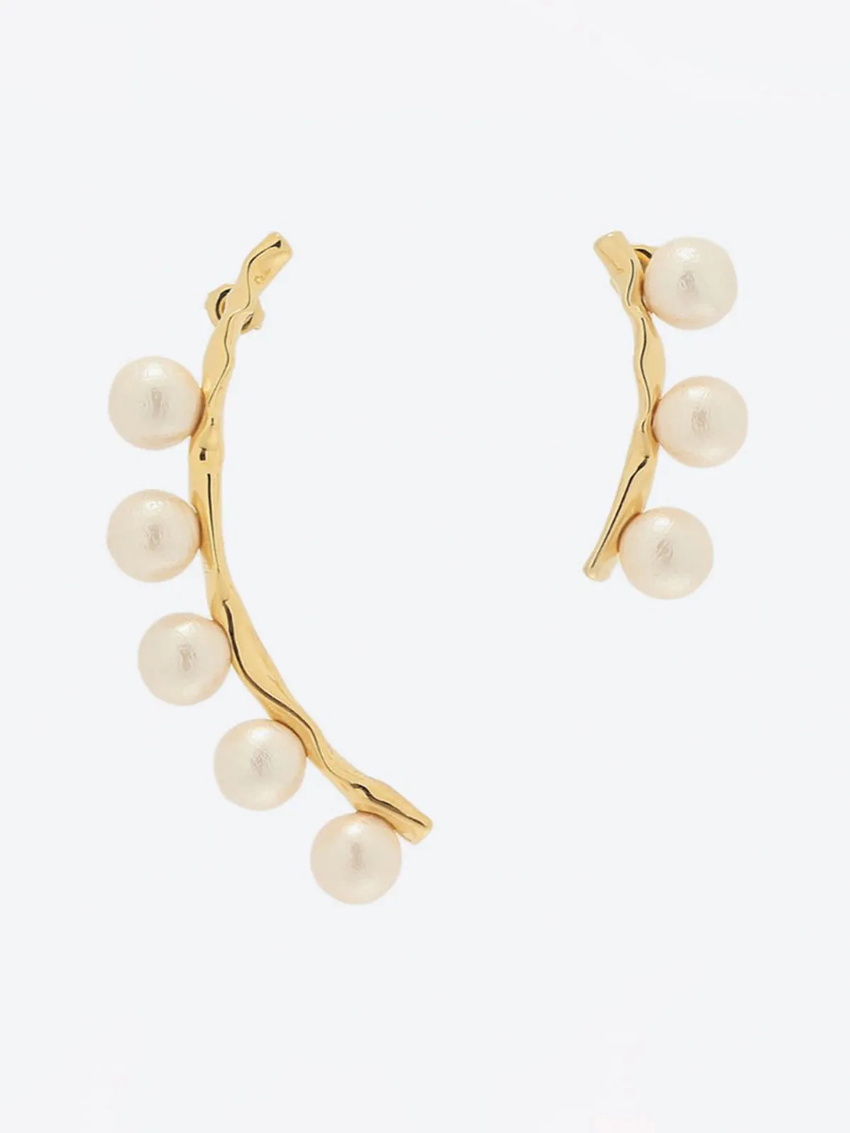 Pearl Mismatched Earrings