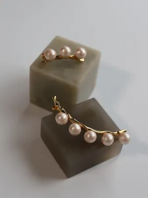 Pearl Mismatched Earrings