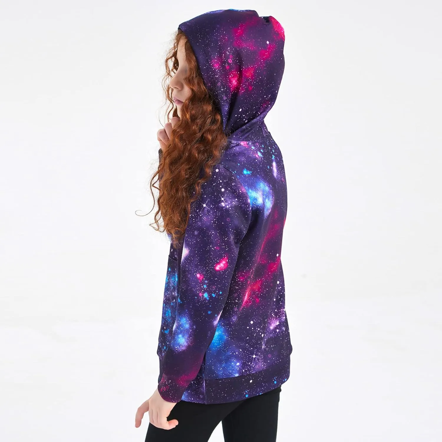 Perfashion Girls' Novelty Hoodies Kids Pullover Sweatershirts 4-13Years
