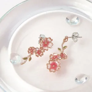 Sakura Mismatched Earrings
