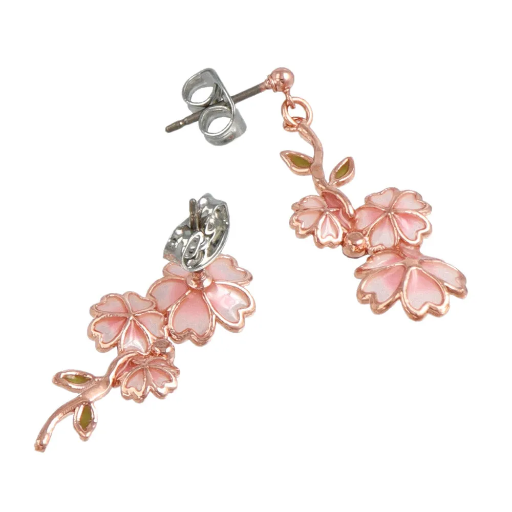 Sakura Mismatched Earrings