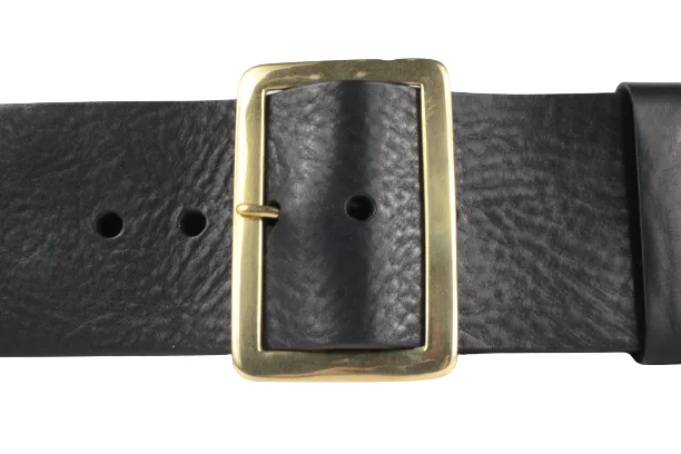 Santa Belt 3 Inch Wide (75mm) Luxury Deluxe Full Grain Leather Belts