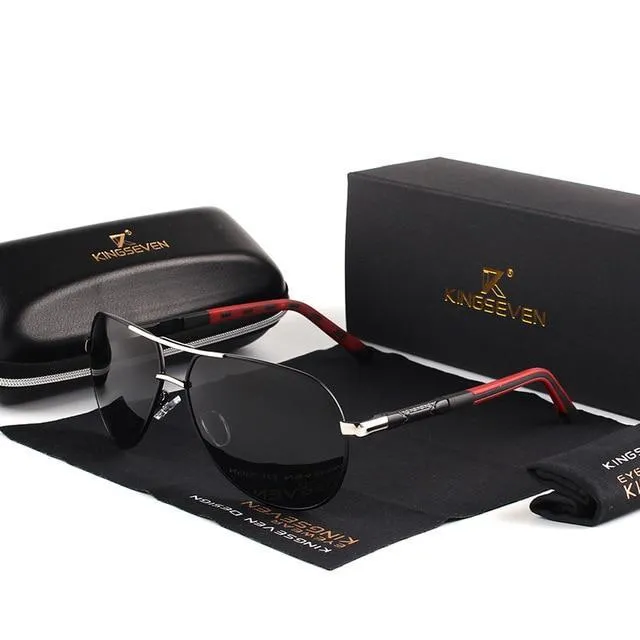 Vintage Aluminum HD Polarized Sunglasses Classic Brand
