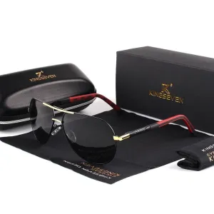 Vintage Aluminum HD Polarized Sunglasses Classic Brand