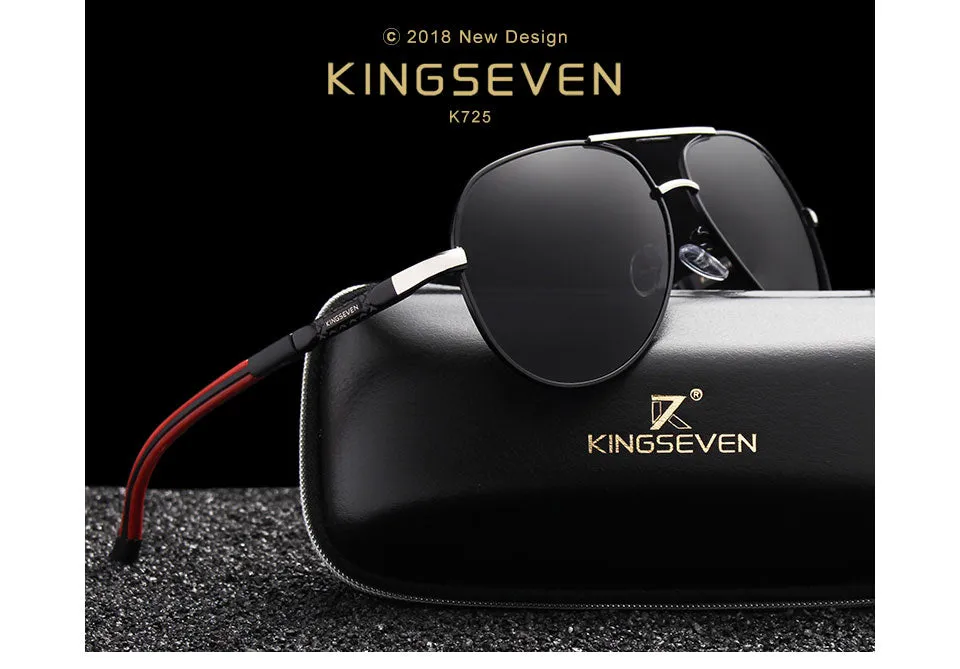 Vintage Aluminum HD Polarized Sunglasses Classic Brand