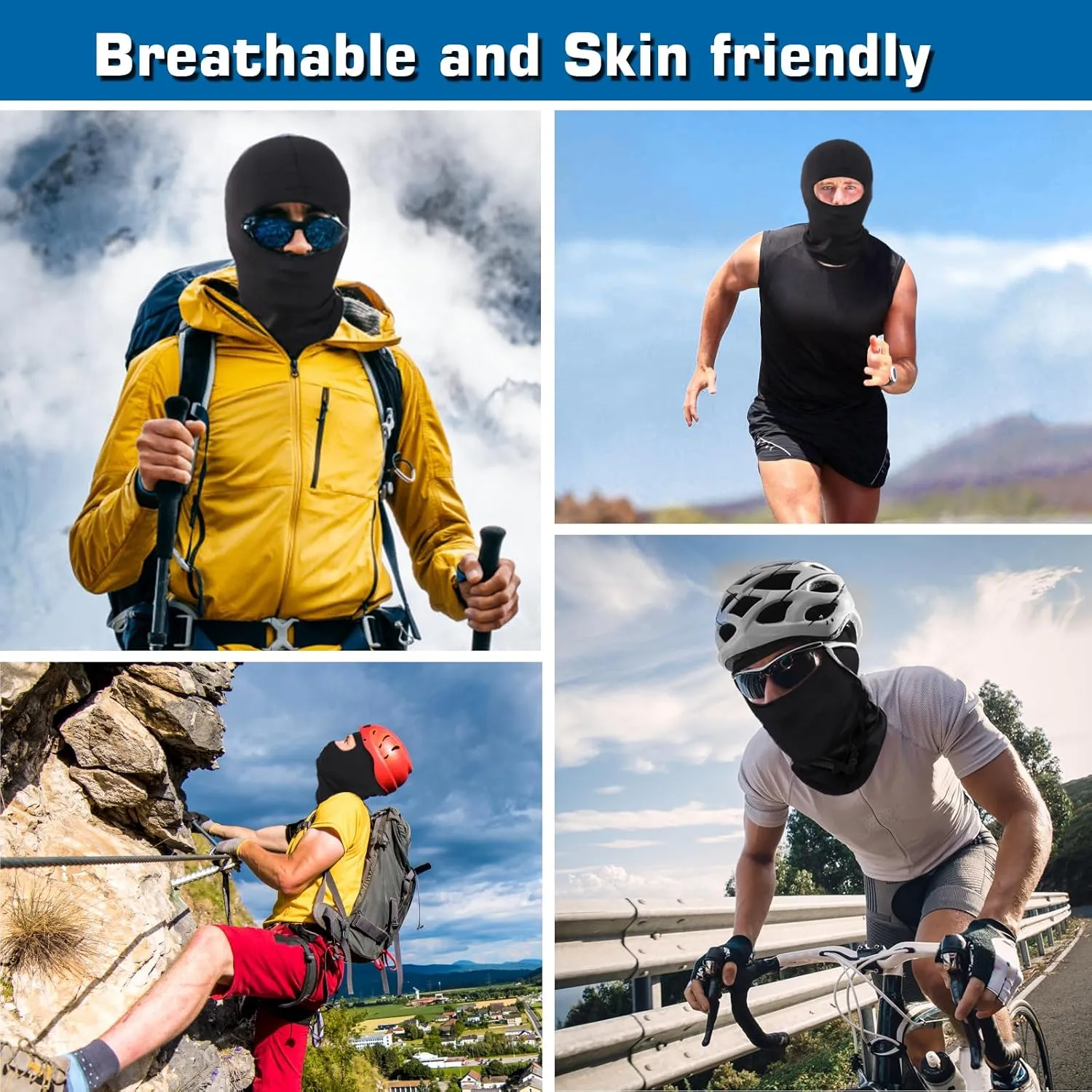 Xeoxarel Balaclava Ski Mask for Men/Women (Available in 2/9/36 Pack)