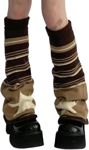 Zando Y2k Leg Warmers for Women Leg Warmers Kawaii Legwarmers Y2k Leg Warmers 80s Halloween Customes Punk Gothic Lolita